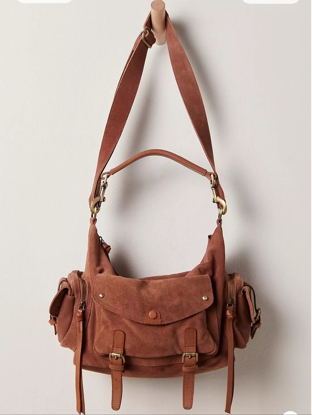 Free People, Palermo Suede Shoulder Bag - Picture 3 of 4